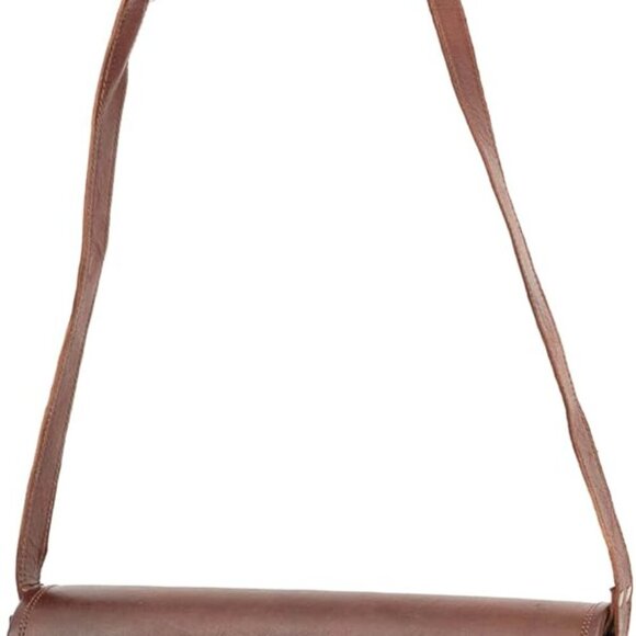 10" Inch Leather Messenger Bag vintage satchel bag Crossbody Bags for Men and Wo - Picture 6 of 8